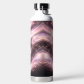 Black & muted blush space patterns AI art  Waterfles (Links)