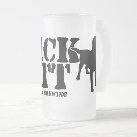 Black Mutt Frosty Mok (Voorkant rechts)