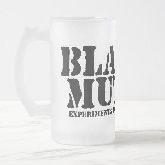 Black Mutt Frosty Mok (Links)