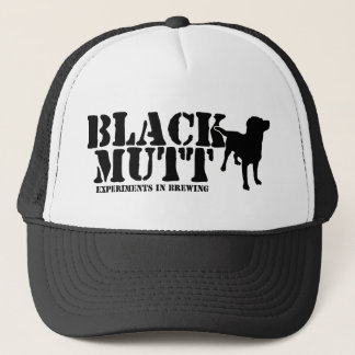 Black Mutt Trucker Hat Pet