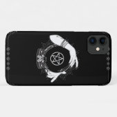 Black Mystic Teller Mystical Crystal Ball Case-Mate iPhone Case (Achterkant (horizontaal))