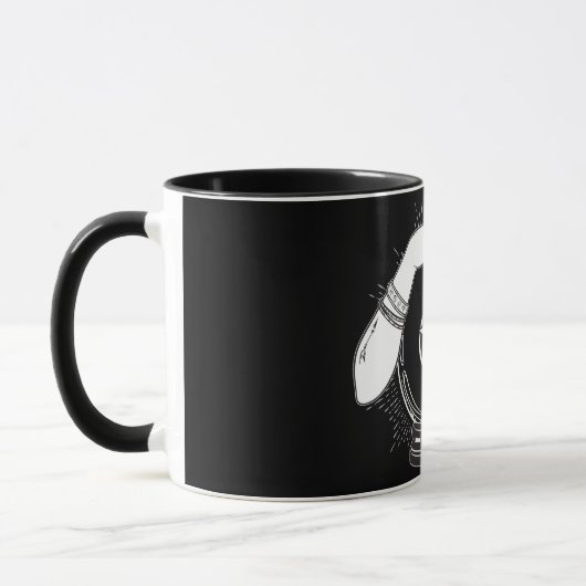 Black Mystic Teller Mystical Crystal Ball Mok (Links)