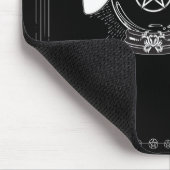 Black Mystic Teller Mystical Crystal Ball Muismat (Hoek)