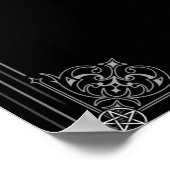 Black Mystic Teller Mystical Crystal Ball Poster (Hoek)