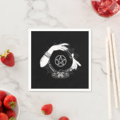 Black Mystic Teller Mystical Crystal Ball Servet (Insitu)