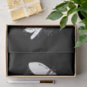 Black Mystic Teller Mystical Crystal Ball Tissuepapier (Geschenk)