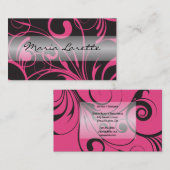 BLACK N PINK Artist Designer Card Visitekaartje