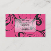 BLACK N PINK Artist Designer Card Visitekaartje