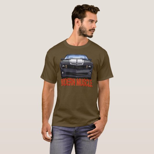 BLACK n WHITE CAMARO.png T-shirt (Voorkant volledig)