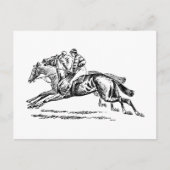 BLACK n WHITE DERBY INVITATION Briefkaart (Voorkant)