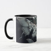 Black n White Moth Coffee Mug Mok (Links)
