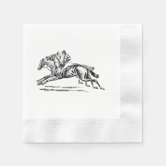 BLACK n WHITE PAPER NAPKIN Servet