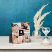 Black | Naam en foto's plakken van honden Fotoplaat (Insitu)