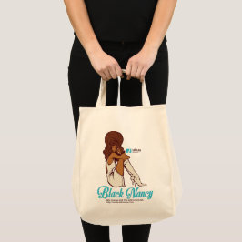 BLACK NANCY TOTE BAG