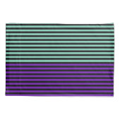 Black Narrow Stripes + uw ruggengraat. en ideeën Kussensloop (Achterkant-Links)