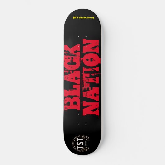BLACK NATION / JMT SKATEBOARDS (Voorkant)