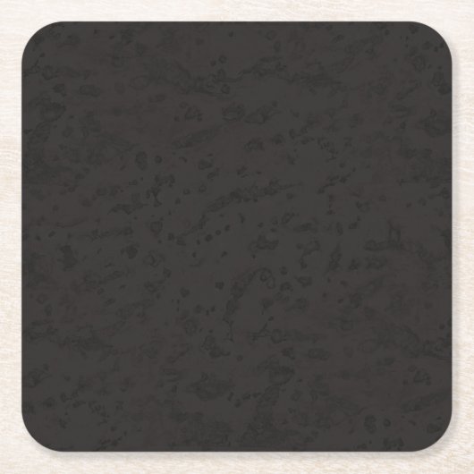 Black Natural Cork Bark look Wood Graan Kartonnen Onderzetters (Voorkant)