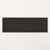 Black Natural Cork Bark look Wood Graan Yogamat (Voorkant (horizontaal))