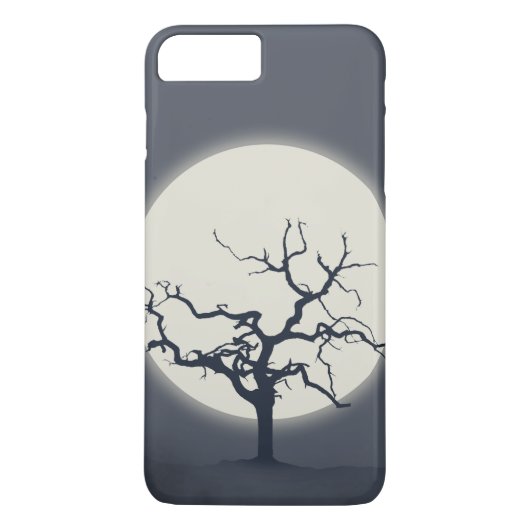 Black Nature Case-Mate Barely There iPhone 8 Plus/ Case (Achterkant)