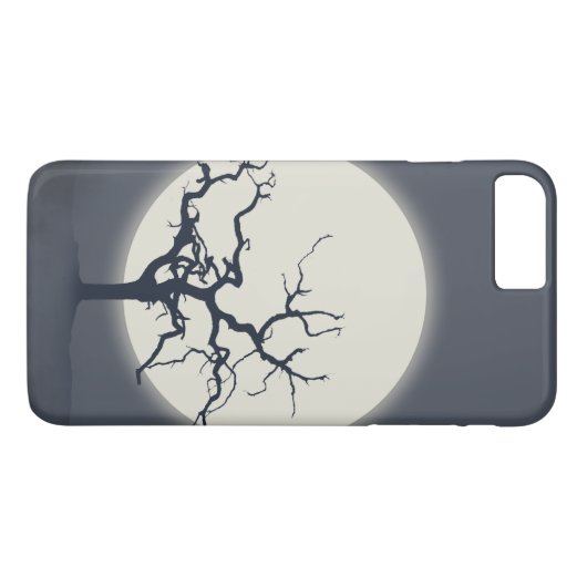 Black Nature Case-Mate Barely There iPhone 8 Plus/ Case (Achterkant (Horizontaal))