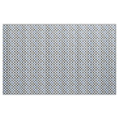 Black Navy Blue White Polka Dots Pattern Stof (Yard (91,4 cm))