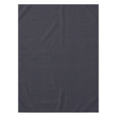 Black Navy Diamond Polka Dots Chic Elegant Cotton Tafelkleed (Voorkant)