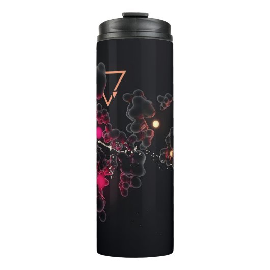 Black Neaon Thermosbeker (Voorkant)