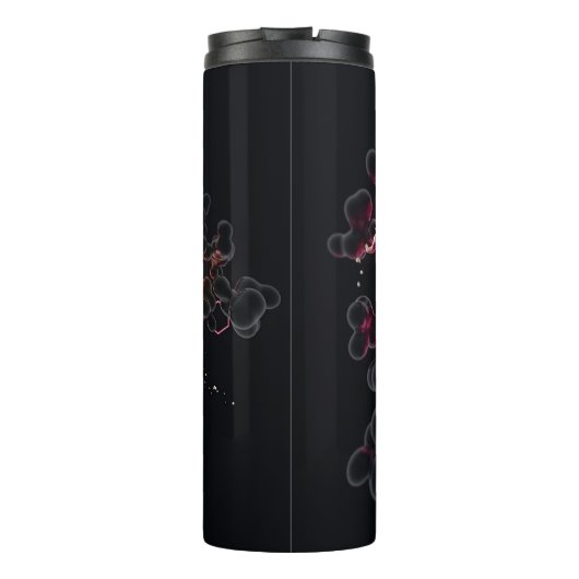 Black Neaon Thermosbeker (Achterkant)