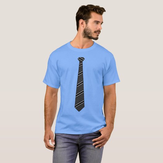 Black Necktie Shirt (Voorkant volledig)