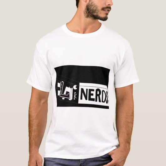 Black Nerds Basic Boxy Classic T-shirt (Voorkant)