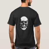 Black New Skull T-shirt (Achterkant)