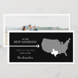 Black New State, nieuw adres! Texas verplaatsen