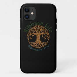Black Nibbana Life Case-Mate iPhone Case