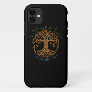 Black Nibbana Life Case-Mate iPhone Case