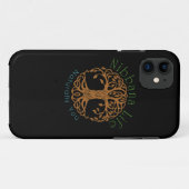 Black Nibbana Life Case-Mate iPhone Case (Achterkant (horizontaal))