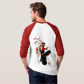 Black Ninja T-shirt (Achterkant volledig)