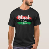 Black No Cream No Sugar  1 T-shirt (Voorkant)