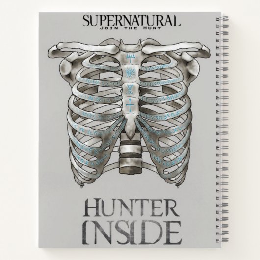 Black Notes Hunter Inside Notitieboek (Achterkant)