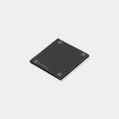 Black Notes with Pink & Purple Tiles (Schuin)