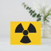 Black Nuke Briefkaart (Staand voorkant)