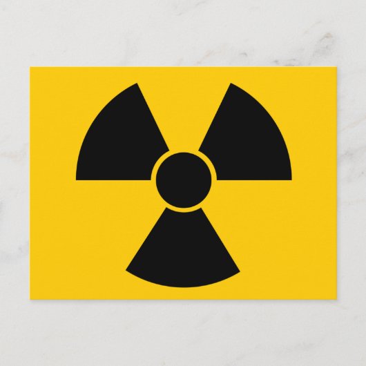 Black Nuke Briefkaart (Voorkant)