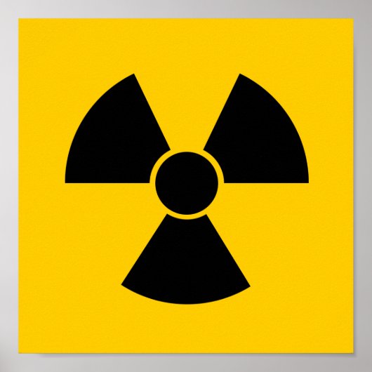 Black Nuke Poster (Voorkant)