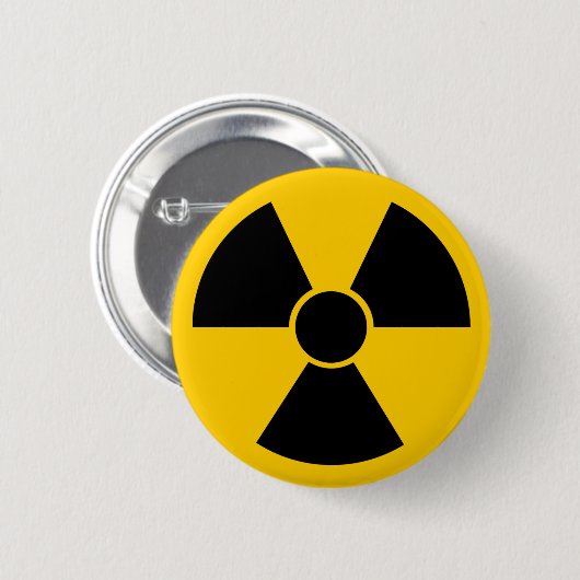 Black Nuke Ronde Button 5,7 Cm (Voorkant /achterkant)