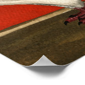 Black Nun Pigeon Poster (Hoek)