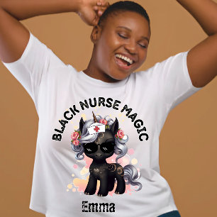 Black Nurse Magic T-shirt