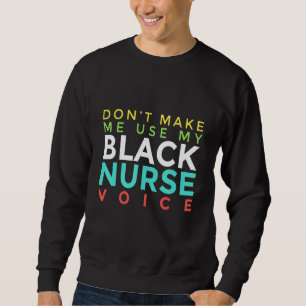 Black Nurse Voice African American History Trui