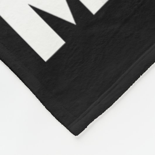 Black Nurses Problem - African American Afro Nurse Fleece Deken (Hoek)