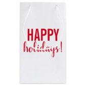 Black Nutcracker "Crushin" It" Gift Bag met drum Klein Cadeauzakje (Achterkant)