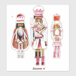 Black Nutcracker Custom-Cut Vinyl Sticker