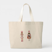 Black Nutkraker Canvas tas (Achterkant)